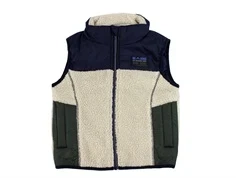 Name It dark sapphire teddy vest